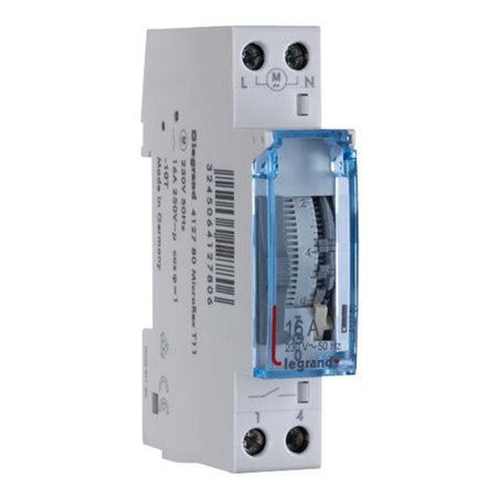 Legrand (BT) Tagesschaltuhr sync. 230V 50Hz MicroRexT11/412780