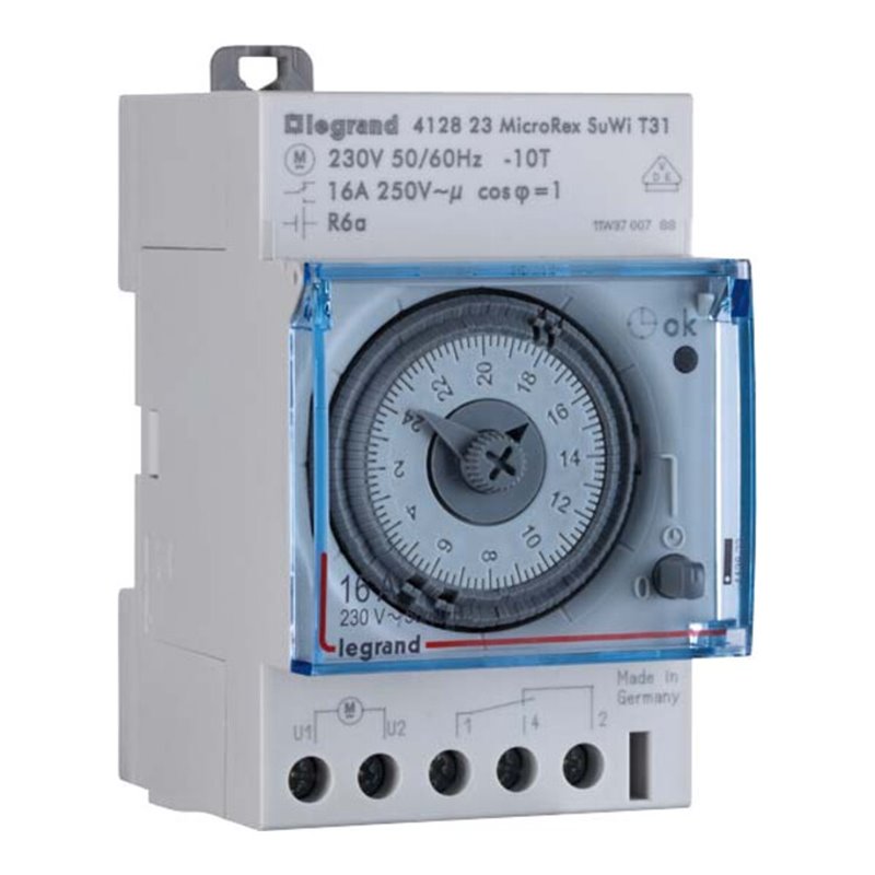 Legrand (BT) Tagesschaltuhr 230V MicroRexP-PT31412823