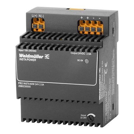 Weidmüller Schaltnetzgerät 60W 24V 2.5A PROINSTA60W
