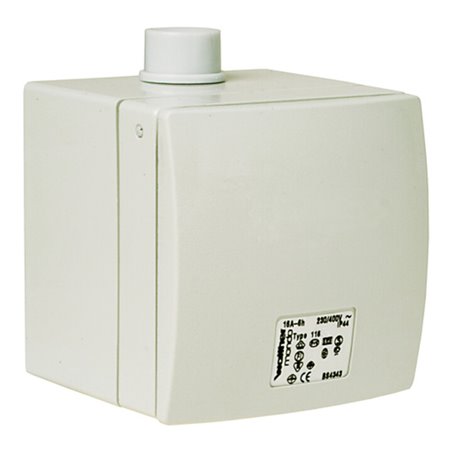 Walther Werke MONDO Wandsteckdose 16A 5P 400V 6h IP44 AP 116