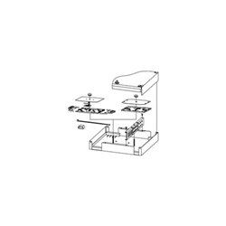 Telegärtner LWL-Mini-Wandverteiler B/H/T 320x280x54mm 100022178