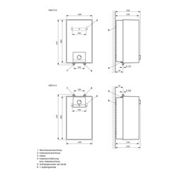 Vaillant Warmwasserspeicher offenes System VEN 5 U excl+ 5L