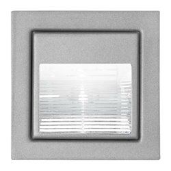 Brumberg Leuchten LED-Wand-EB-Leuchte alu Power-LED ws, 1W 00P3729W