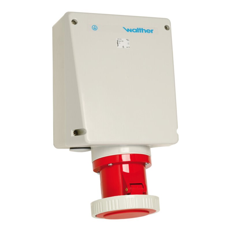 Walther Werke Wandsteckdose 125A 5P 400V 6h IP67 179