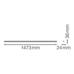 LEDVANCE LED-Lichtleiste 3000K LNCOMPHO150025W3000K