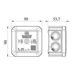 OBO Bettermann Vertr Überspannungsschutz TD-2D-V
