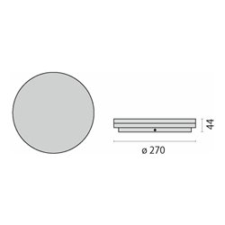 Performance in Light LED-Wand-u. Deckenleuchte 3000K/4000K 3105559