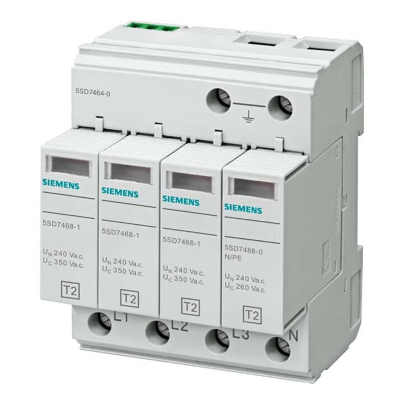 Siemens Indus.Sector Überspannungsableiter Typ2 350V TN-S/TT 5SD7464-0