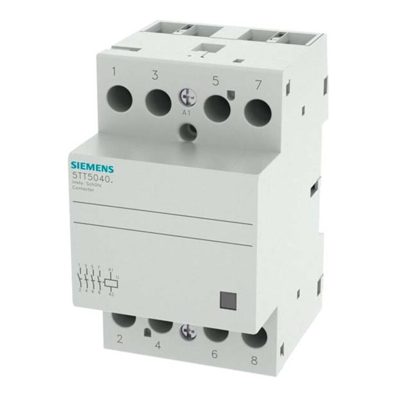 Siemens Indus.Sector Installationsschütz 40A,4S,230VAC 5TT5840-0