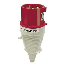 Walther Werke Phasenwender Stecker 32A 5P 400V 6h IP44 230 PH