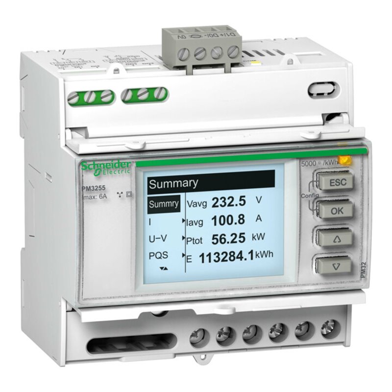 Schneider Electric Messgerät Modbus METSEPM3255