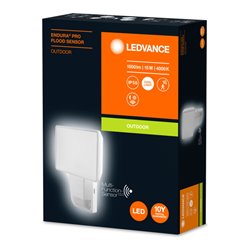 LEDVANCE LED-Strahler mit Sensor 4000K, weiß EPROFLOODS154KIP55WT