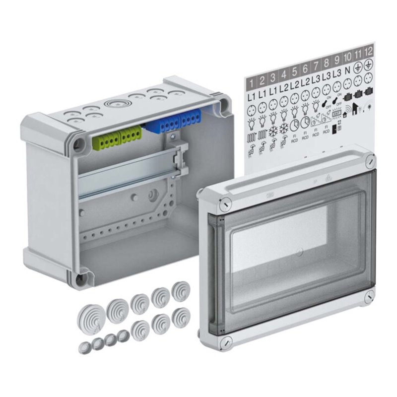 OBO Bettermann Vertr Kleinverteiler für max. 9 TE SDB 09 PS