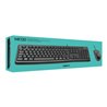 Logitech Tastatur/Maus Set USB,1000dpi MK120 sw