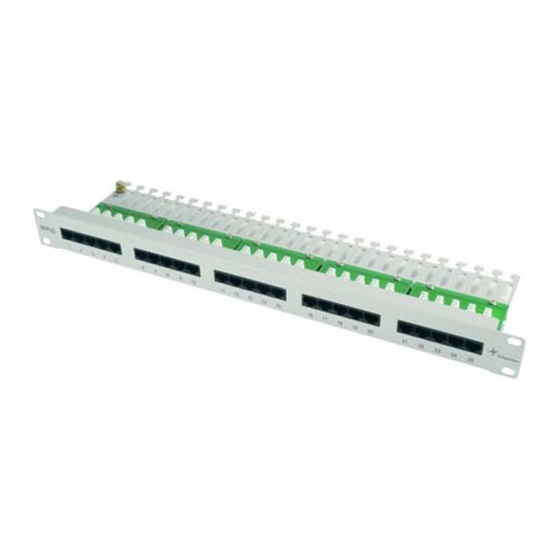 Telegärtner 19' ISDN-Panel 25-Port 1HE, RAL7035 MPPISDN 25-H kurz