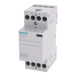 Siemens Indus.Sector Installationsschütz 4S 230VAC 25A 24ACDC 5TT5030-2