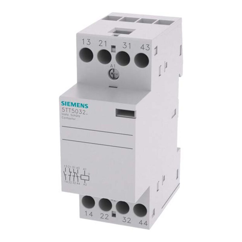 Siemens Indus.Sector Installationsschütz 2Ö 230VAC 25A 220VDC 5TT5032-0
