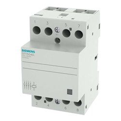 Siemens Indus.Sector Installationsschütz 4S 230VAC 40A 220VDC 5TT5040-0