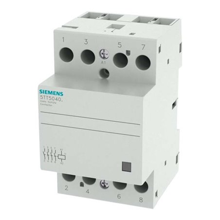 Siemens Indus.Sector Installationsschütz 4S 230VAC 40A 220VDC 5TT5040-0