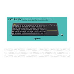 Logitech Tastatur wireless,Unifying K400 sw