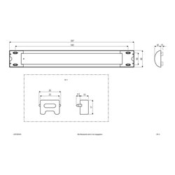 EVN Lichttechnik LED-Anbauleuchte 3000K 230V 110° IP20 L5972002W ws
