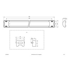 EVN Lichttechnik LED-Anbauleuchte 4000K 230V 110° IP20 L8972840W ws