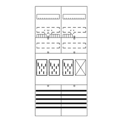 Striebel&John Zählerfeld 7RE 3Z1R vorverdraht BF27B31