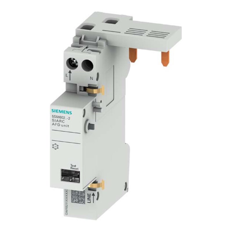 Siemens Indus.Sector Brandschutzschalter-Block AFDD, f.FI/LS, 16A 5SM6021-2