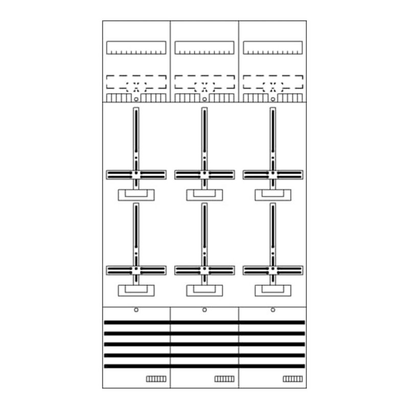 Striebel&John Zählerfeld 9RE 6Z vorverdrahtet DF39G6