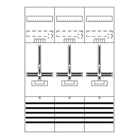 Striebel&John Zählerfeld 7RE 6Z vorverdrahtet DF37C3