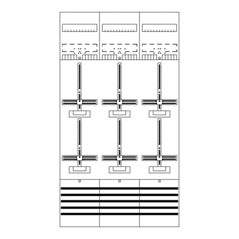 Striebel&John Zählerfeld 9RE 6Z vorverdrahtet DF39C6