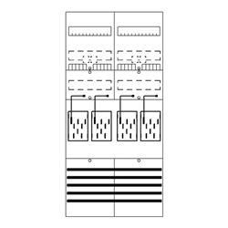 Striebel&John Zählerfeld 7RE 4Z vorverdrahtet BF27M4