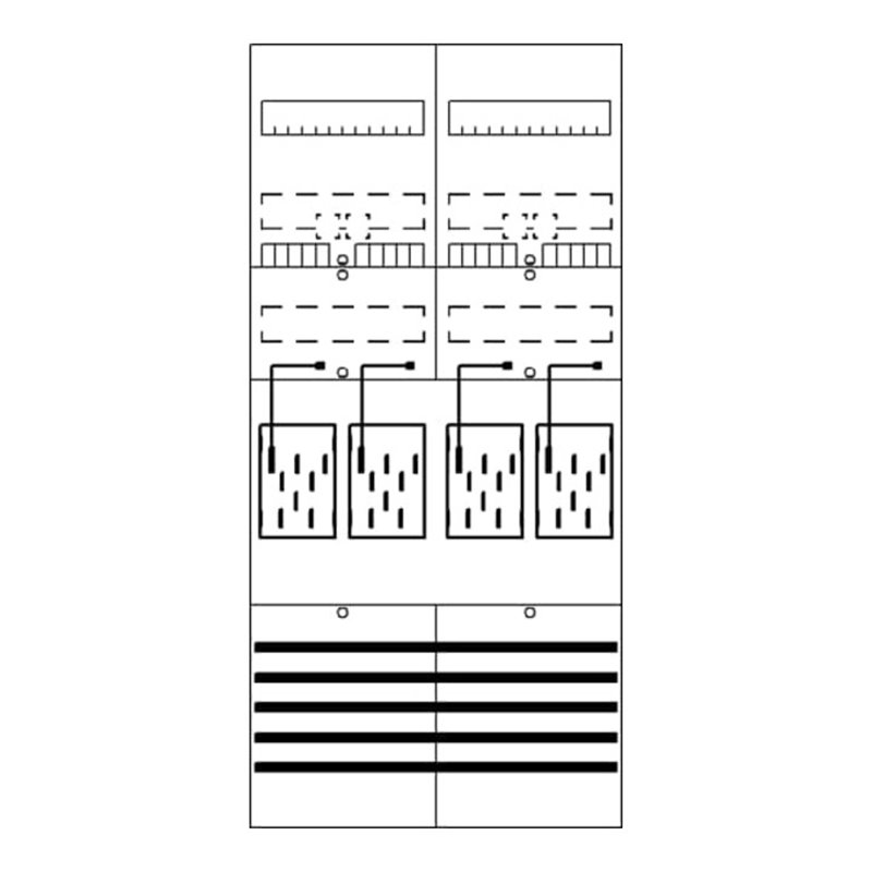 Striebel&John Zählerfeld 7RE 4Z vorverdrahtet BF27M4