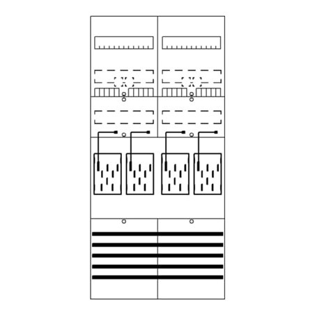 Striebel&John Zählerfeld 7RE 4Z vorverdrahtet BF27M4