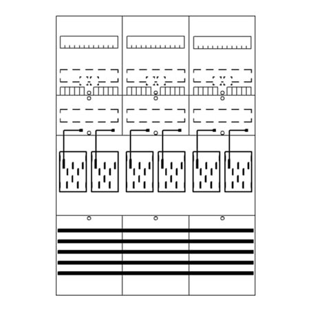 Striebel&John Zählerfeld 7RE 6Z vorverdrahtet BF37M6