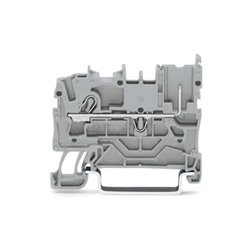 WAGO GmbH& Co. KG Basisklemme 1 Pin, grau 2022-1201