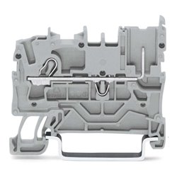 WAGO GmbH& Co. KG Basisklemme 1 Pin, grau 2022-1201