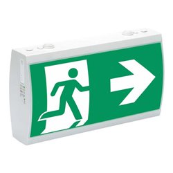 Ceag Notlichtsysteme LED-Rettungszeichenleuchte RAL7035 IP41 SV EURO 2-1/D LED