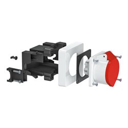 OBO Bettermann Vertr CEE-Geräteeinbaudose m. CEE-Steckdose 16A 71GDCEE16