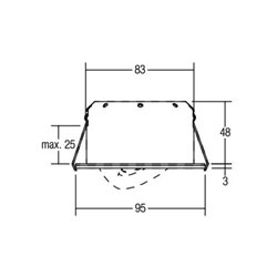 Brumberg Leuchten LED-Einbaustrahler 3000K 350mA 12277173