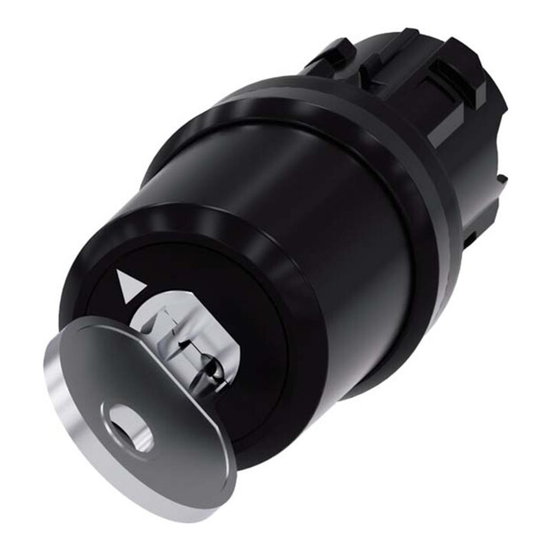 Siemens Indus.Sector Schlüsselschalter 22mm,Schlüsselabzug 3SU1000-5BF11-0AA0