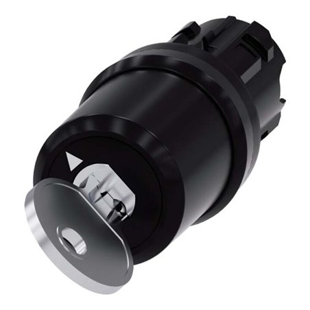 Siemens Indus.Sector Schlüsselschalter 22mm,Schlüsselabzug 3SU1000-5BF11-0AA0