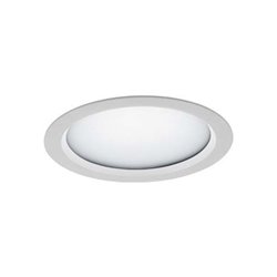 LTS Licht&Leuchten LED-Einbaudownlight 4000K inkl.Konverter VTFM 10.1540 weiss