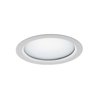 LTS Licht&Leuchten LED-Einbaudownlight 4000K inkl.Konverter VTFM 10.1540 weiss