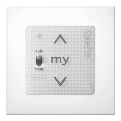 Somfy Wandsender Smoove Uno A/M io Pure o.Rahmen 1811404