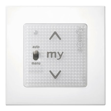 Somfy Wandsender Smoove Uno A/M io Pure o.Rahmen 1811404