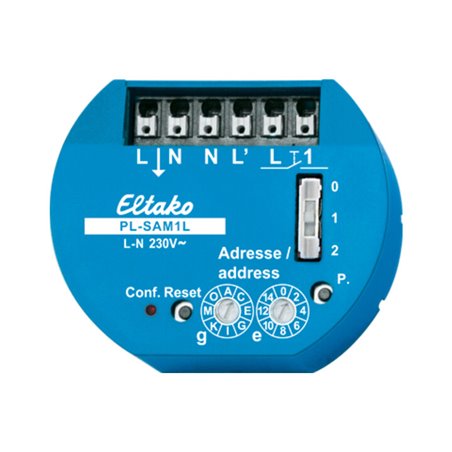 Eltako Dezentraler Aktor mit Sensoreingang PL-SAM1L