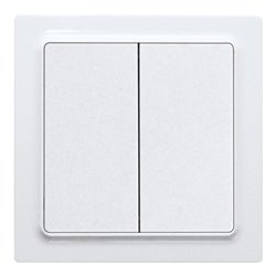 Eltako Funktaster reinweiß glänzend F4T55E-wg