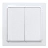 Eltako Funktaster reinweiß glänzend F4T55E-wg