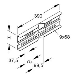Niedax Winkelverbinder WSWV 105.390